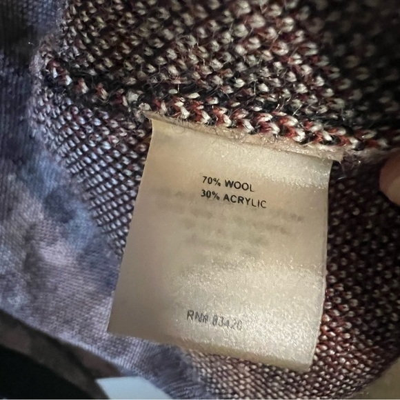 Avec Women’s Heavy Wool Cardigan Sweater Jacket Size Medium - Picture 7 of 12